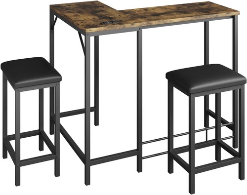 Bar table and - chairs, set