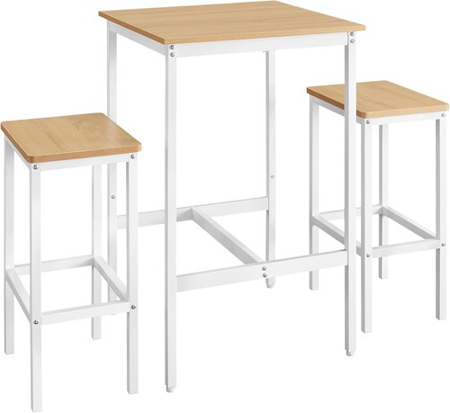 Bar table and chairs set - table,