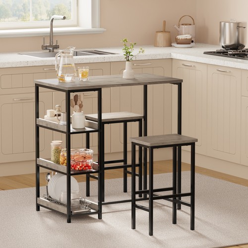 Piece bar table stools set - bar, &