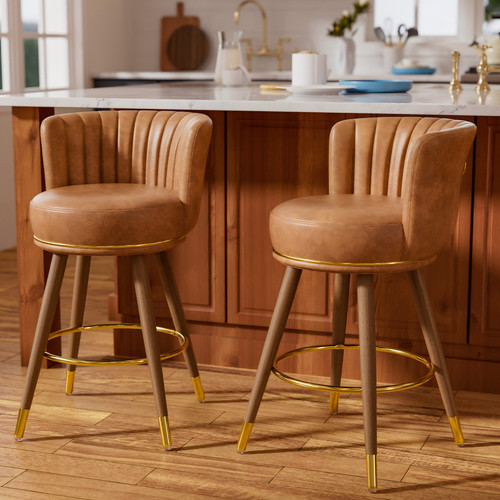 Bar stools set of 2 - bar,