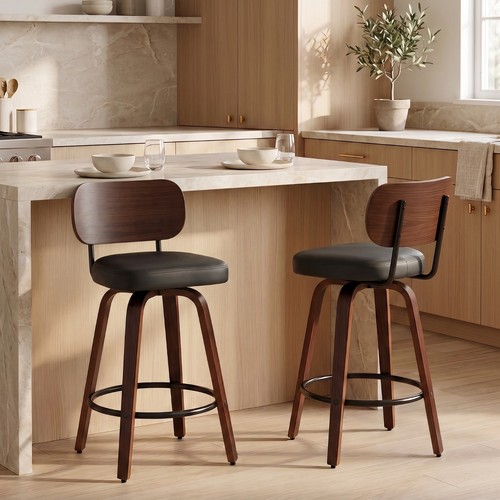 Swivel bar stools set 26 - 2, 26"